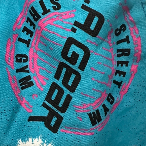 178 Forever 21 |EUC L.A. Gear Men’s Swim Trunks – Blue Palm Tree Print (Size XS) - Picture 6 of 10